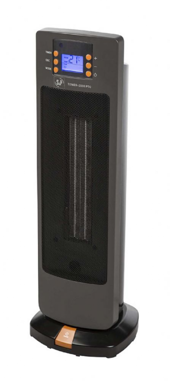 Calefactor SP TOWER 2000PTC 2000W MD display